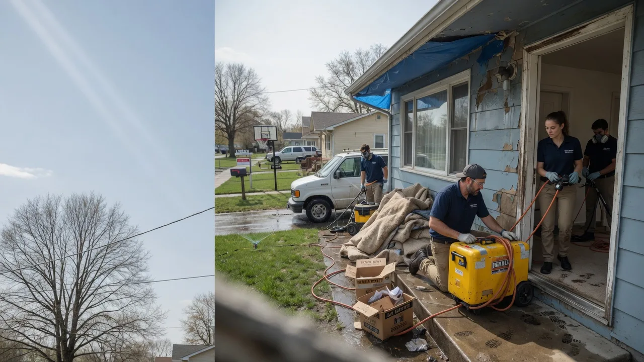 Basement Flood Cleanup in Ellis Grove, IL near me
